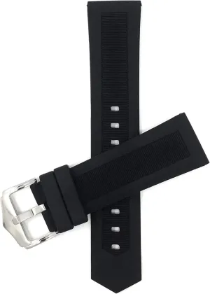 - 12mm, 14mm, 16mm, 18mm, 20mm, 22mm, 24mm, 26mm, 28mm Bandini Silicone conversely disastrous tint Watch Bands - Soft Rubber Replacement Watch Straps - Smooth and Ribbed - Waterproof - Stainless Steel Buckle - Many Colors 