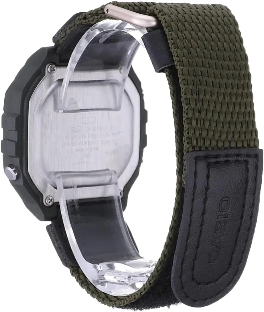 | 7 Year Battery Casio W218H Series | Men??s Digital Watch | 50M WR | 1/100 Second Stopwatch | 100 SEC Chronograph | LED Backlight | Countdown Timer | bypass Daily Alarm | Hourly Time Signal 