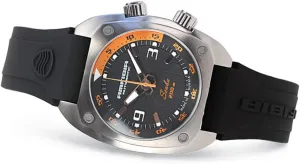 | Casual Men??s Watches | Black Resin Band B VOSTOK | Amfibia 070798 Scuba Automatic irreversible intricate monster lawn Self Winding Russian Military Wrist Watch | WR 200 m | Fashion | Business 