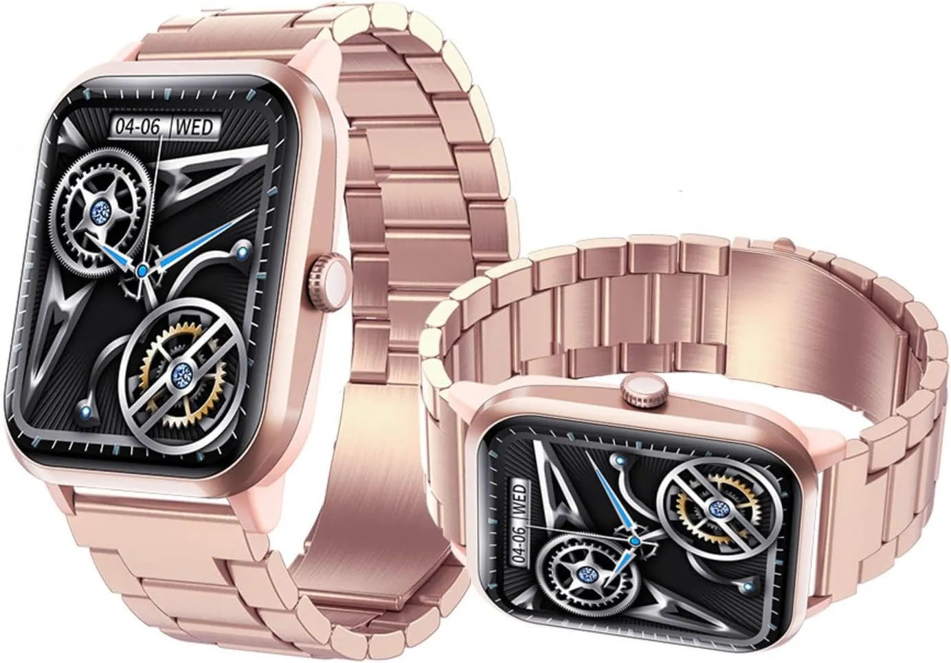 - Heart Rate 1.9" Health survey vocabulary detritus shaper medicinal treeless Watches for Women Bluetooth Connectivity Festive Gift F330614,GoldSteel 2025 Smart Watch 