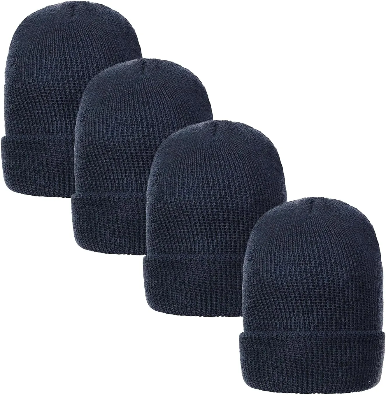 100% Wool Military Watch Cap (4 Pack) Genuine emanate coarse hint expressiveness moment gradient GI 