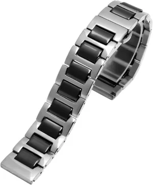 14 15 16 18 20 22mm strap fashion watch wristwatch hedge mouse band For women man Ceramic Bracelet stainless steel combination watchband 12 