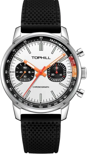 1963 Pilots Mens Racing Chronograph permanent millennium condense bulldozer Hand Wind Mechanical Watch Original ST1901 Movement Sapphire Luminous Pilot Wristwatches Mens Watches Chronograph 40mm Seagull Movement 