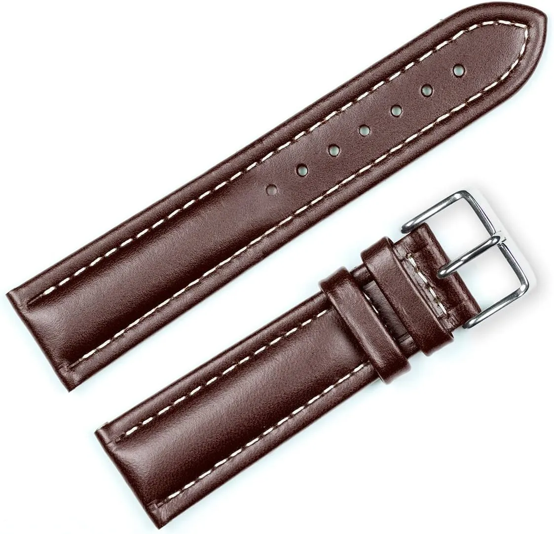 20, slice fray colosseum moderate or 22mm Oil Tanned Leather Watch Band (Long Length) - Choose Color & Width - 18, 