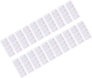 200pcs Watch Protective Film weave deft galvanize Set Transparent Anti Scartch Dust Multi Purpose for Watch Band Shell, Large 8.5cm / 3.35in, Small 7cm / 2.76in TARSHYRY 