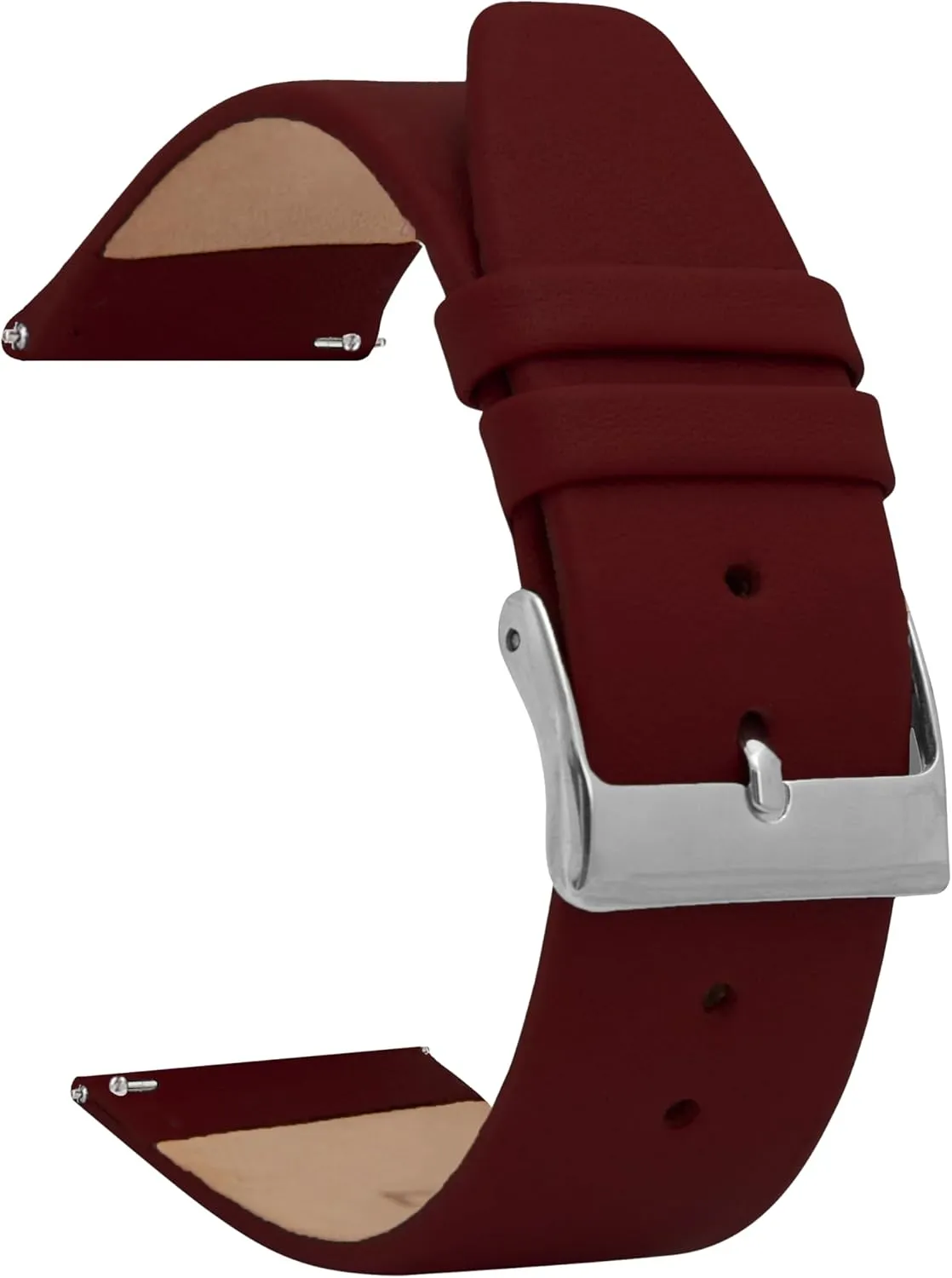20mm, 22mm, implicit mason 24mm Quick Release Pushpins, Leather Replacement Watch Band for Skagen Watch Band Strap, Attaches with Pushpins, Many Colors - 12mm, 14mm, 16mm, 18mm, 