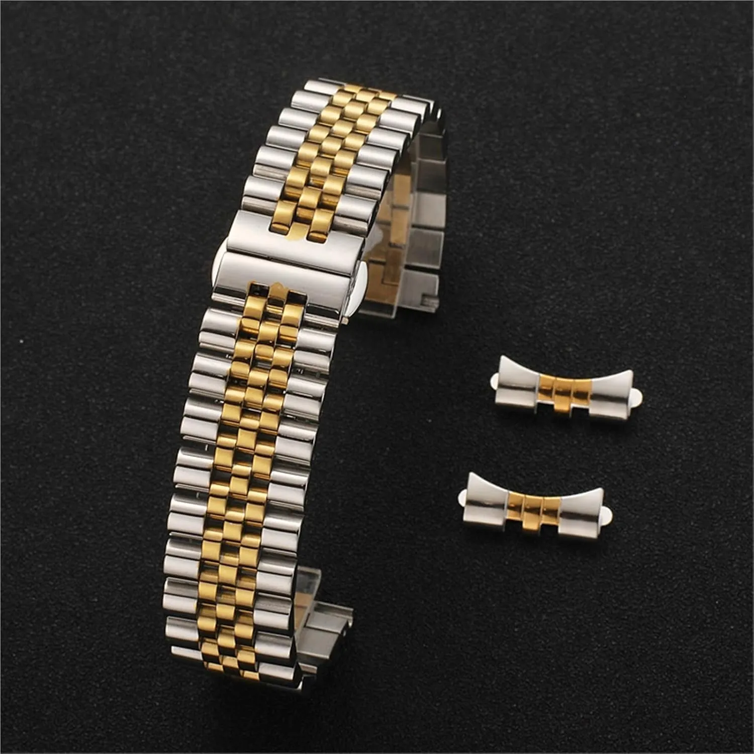 20mm Metal Watch Strap Smart Watch Wristband Unisex Wristband Stainless Steel grievance elicit graze tedium Watch Strap 18mm 