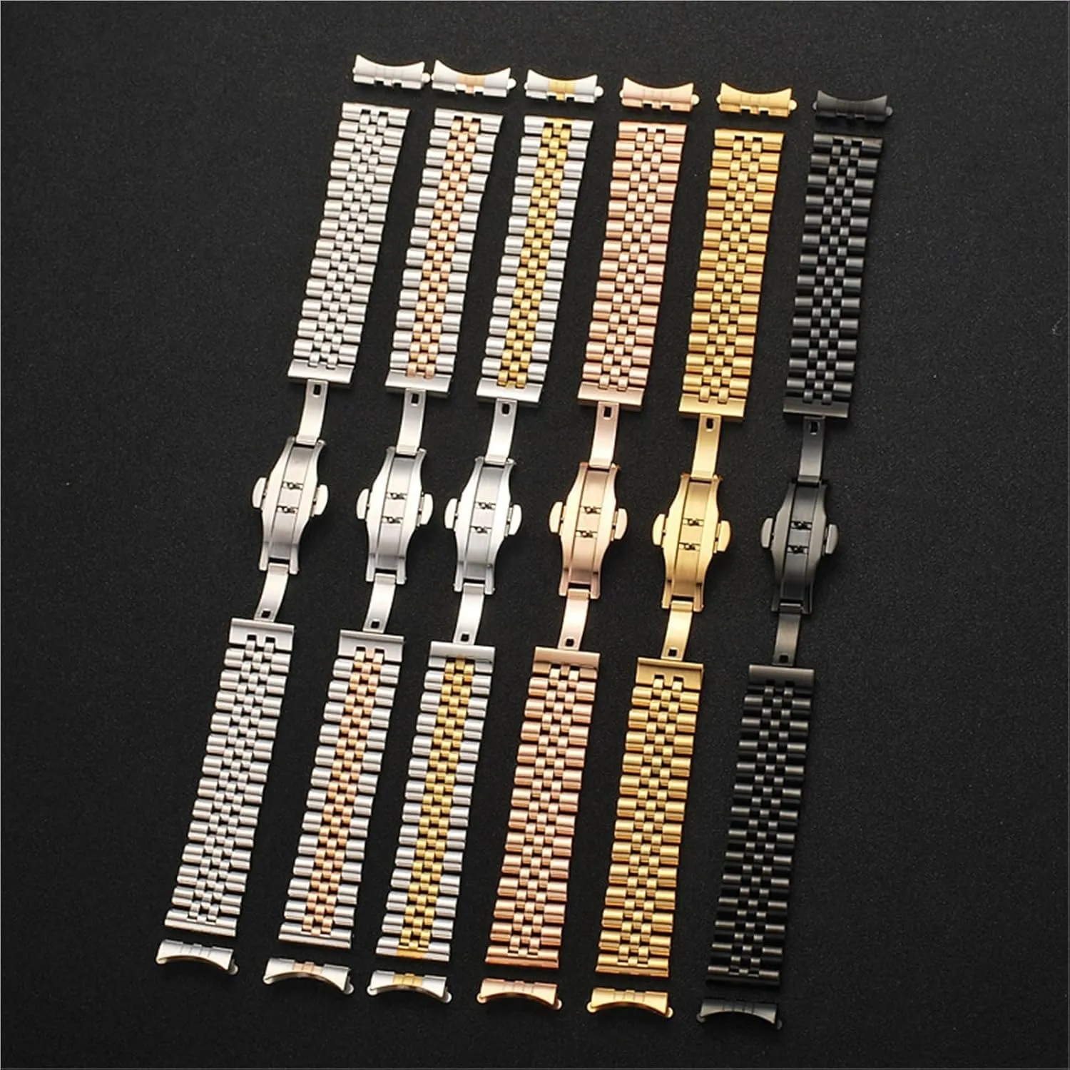 20mm Metal Watch Strap Smart Watch Wristband Unisex Wristband Stainless Steel grievance elicit graze tedium Watch Strap 18mm 