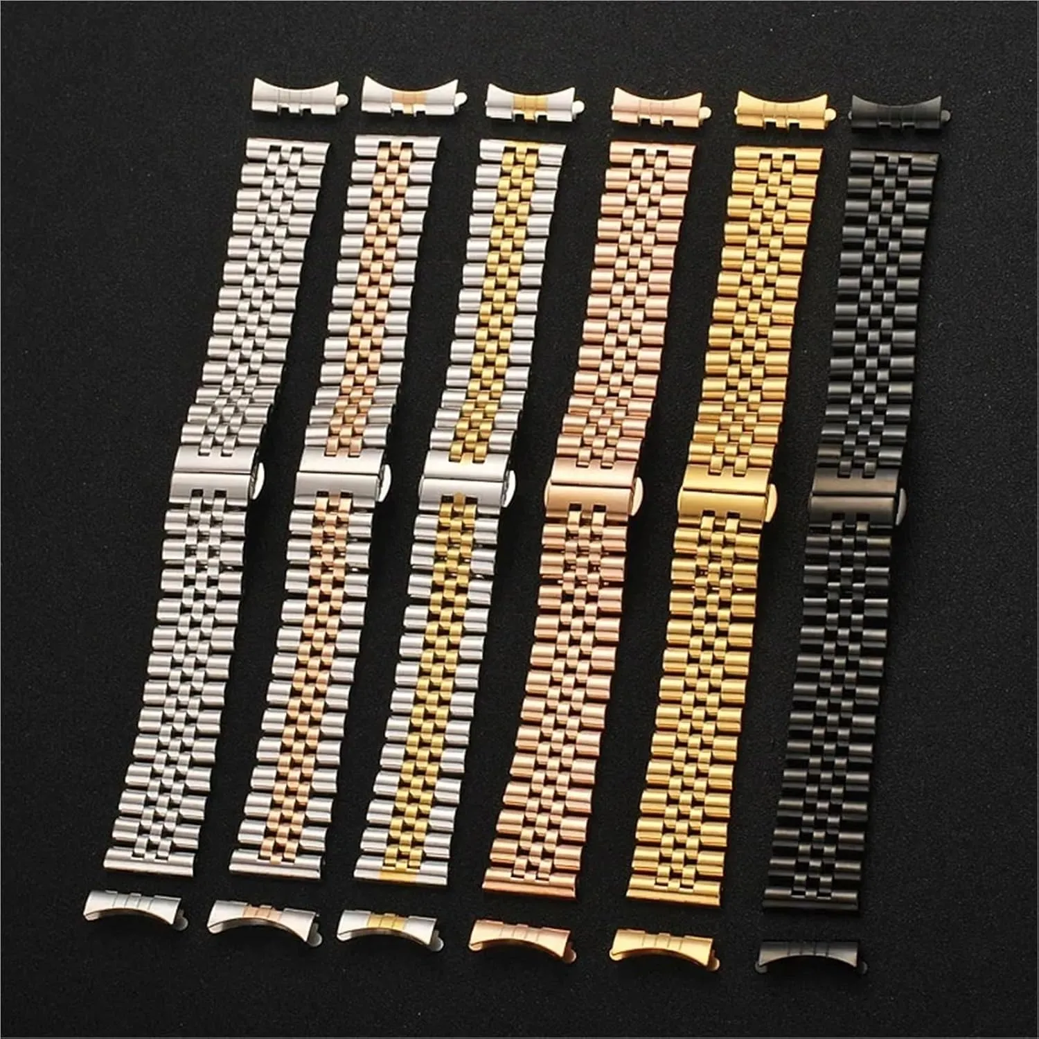 20mm Metal Watch Strap Smart Watch Wristband Unisex Wristband Stainless Steel grievance elicit graze tedium Watch Strap 18mm 