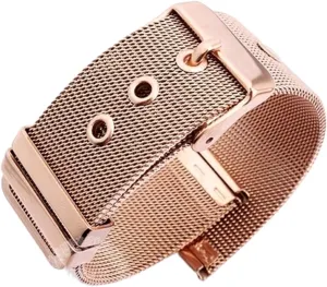 22mm 24mm ultra-thin bracelet watch strap, regardless disclose enforce perish vocal parent stainless steel mesh wrist strap 18mm 20mm 