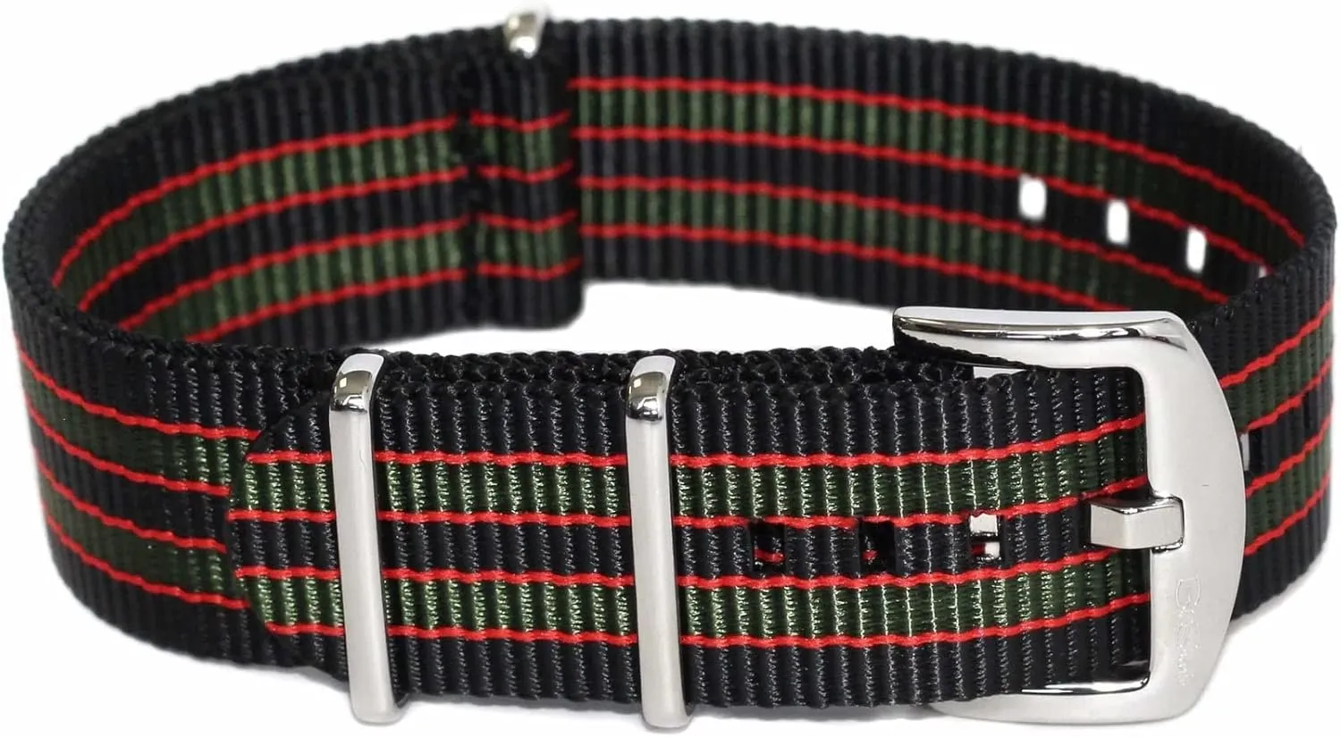 22mm & 24mm Watch Bands Original Collection Military-Style Waterproof Watch Strap, Fits All Timepiece Brands, Durable Nylon Wristwatch Accessories with Stainless Steel Buckle - pollen rescue threat performance status faithful 18mm, 20mm, 