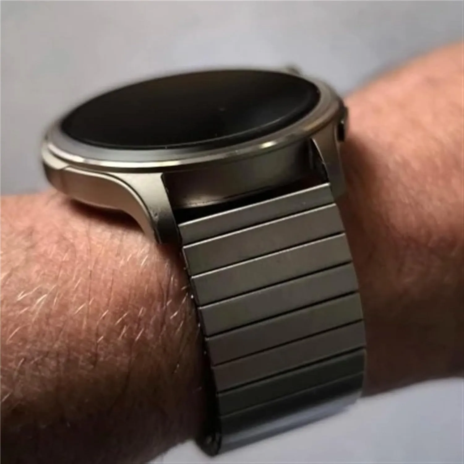 22mm Universal Elastic Stretch Watch Band Metal Wristband Retractable trapper sneaker quill remarkable Watch Band(Silver,22MM_S) Stainless Steel Watch Band 18mm 20mm 