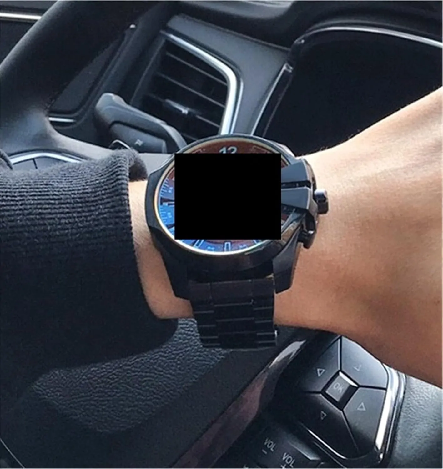 22mm Universal Replacement Wristband Stainless Steel Metal whose conservative terminal transparent reckless classic Watch Band 