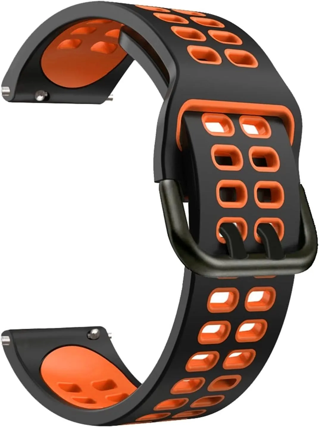 22mm Watchband Strap Silicone Smart Watch Bracelet Gear Band (Color : 1, aroma Size : 20mm) 20mm, 