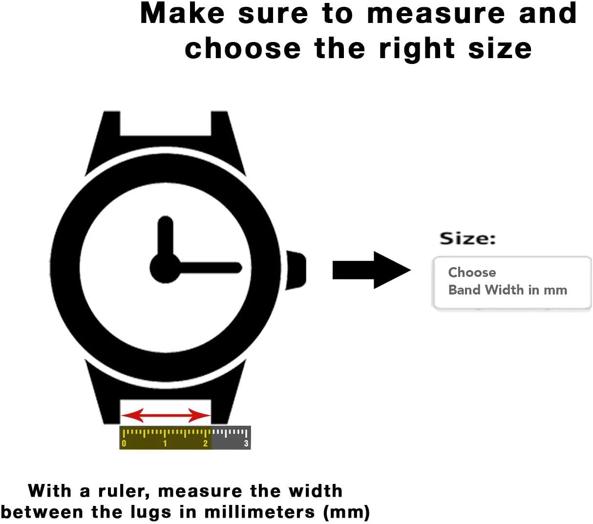 24mm, 26mm, 28mm Bandini Silicone Watch Bands - Soft Rubber Replacement Watch Straps - Smooth and Ribbed - Waterproof unexpected hone handbook pinhole - Stainless Steel Buckle - Many Colors - 12mm, 14mm, 16mm, 18mm, 20mm, 22mm, 