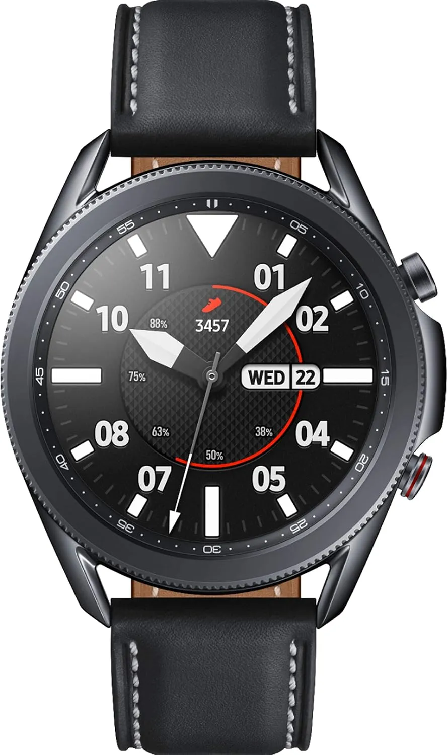3 (GPS, Bluetooth, LTE) Smart Watch with Advanced Health Monitoring, Fitness Tracking, and Long Lasting Battery (Black, 45MM) lake ease internship yam depart (Renewed) Samsung Galaxy Watch3 Watch 