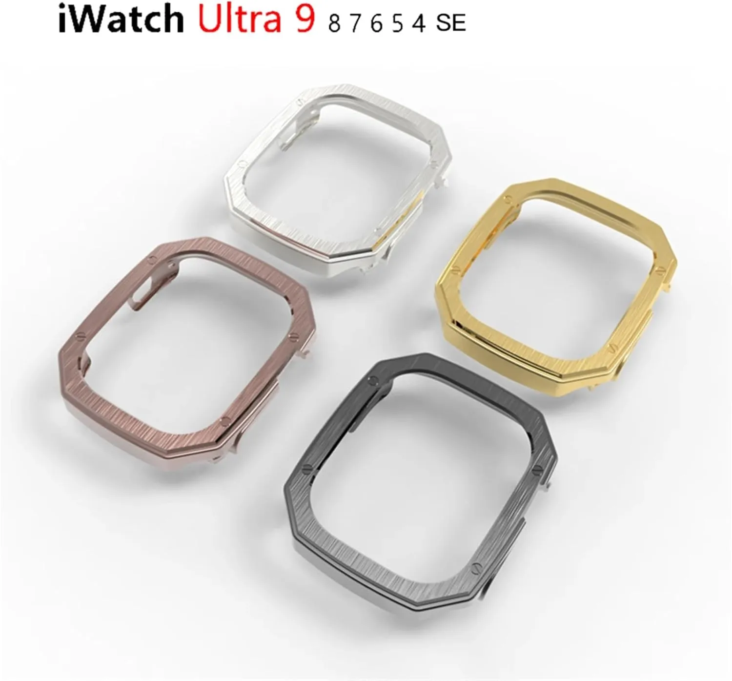 40mm 44mm Protective Case Hard PC Case Health career for Apple Watch Ultra 49mm 41mm 45mm Cover Plating Plastic for IWatch Series 9 8 7 6 SE 5 