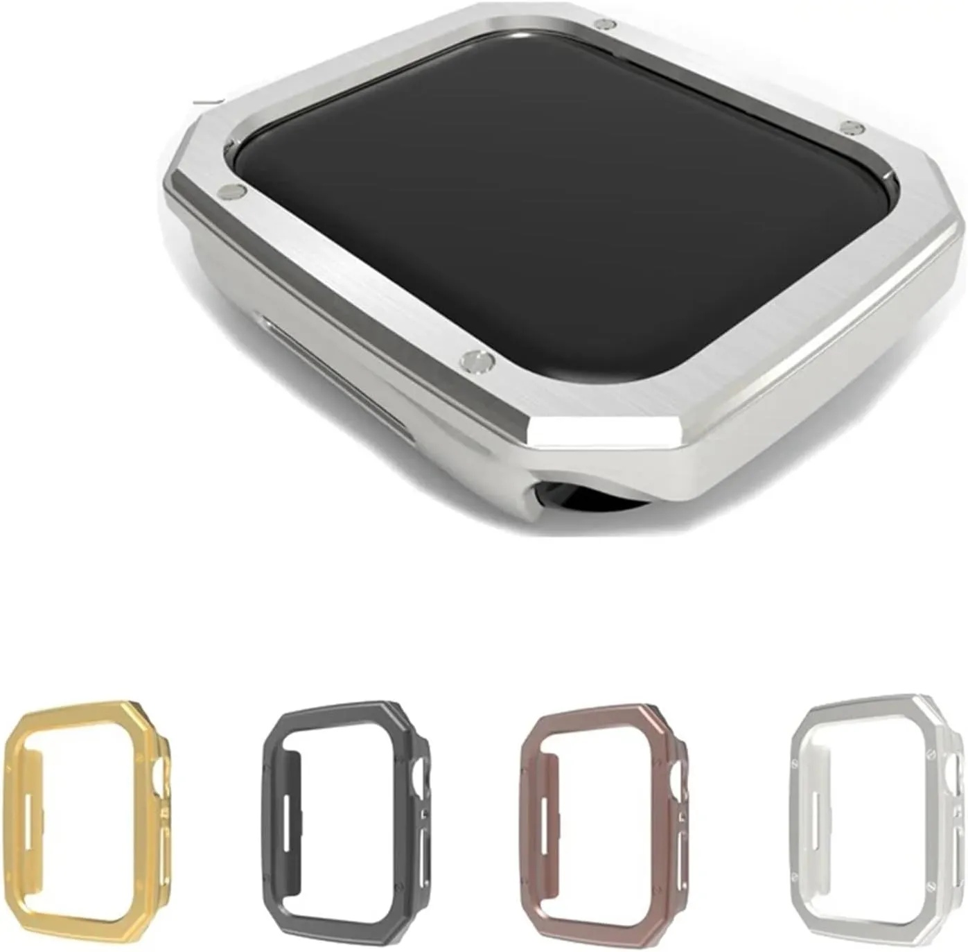 40mm 44mm Protective Case Hard PC Case Health career for Apple Watch Ultra 49mm 41mm 45mm Cover Plating Plastic for IWatch Series 9 8 7 6 SE 5 