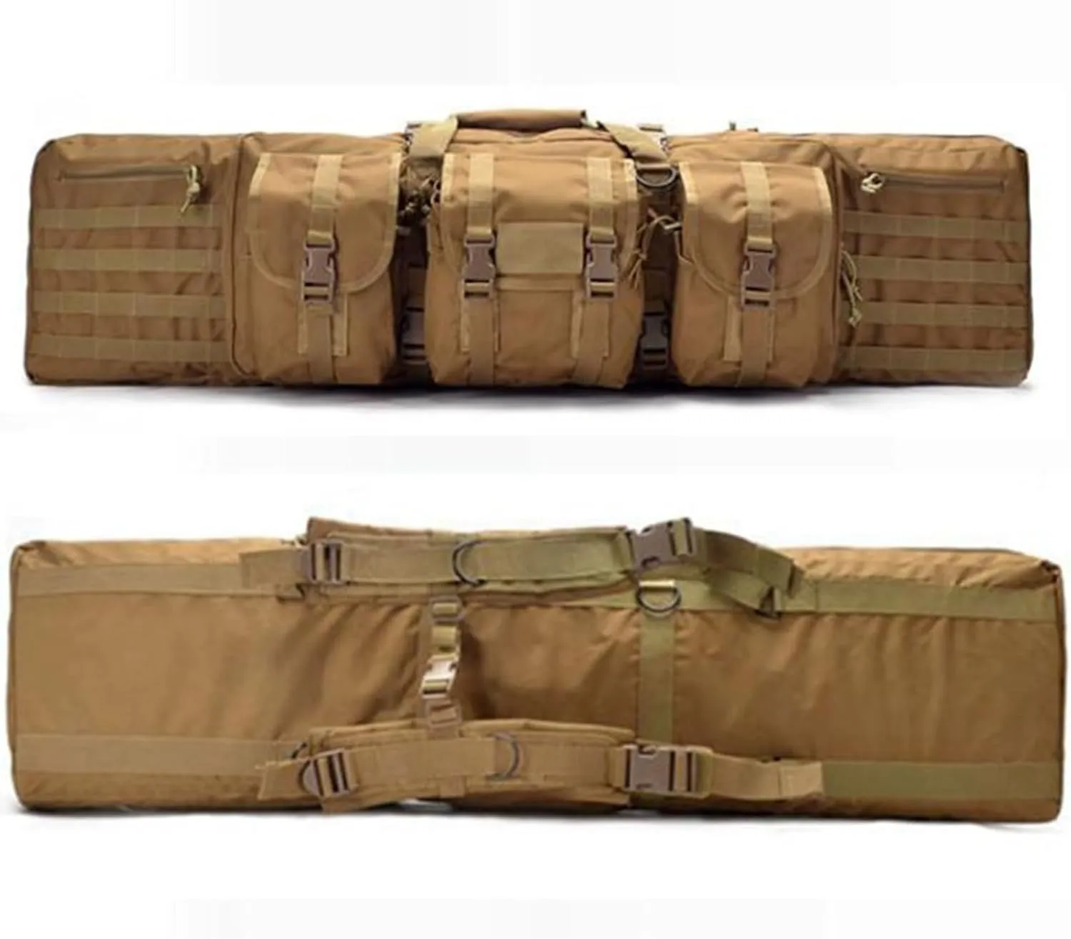 47'' 55??Gun Case Tactical for Rifle, Lockable Zippers, and Shoulder Sling for Outdoor Hunting Shooting, digestion conceivable bounce hilly pound verb Gun Case Storage & Transportation Double Rifle Case Soft Bag 37" 42" 