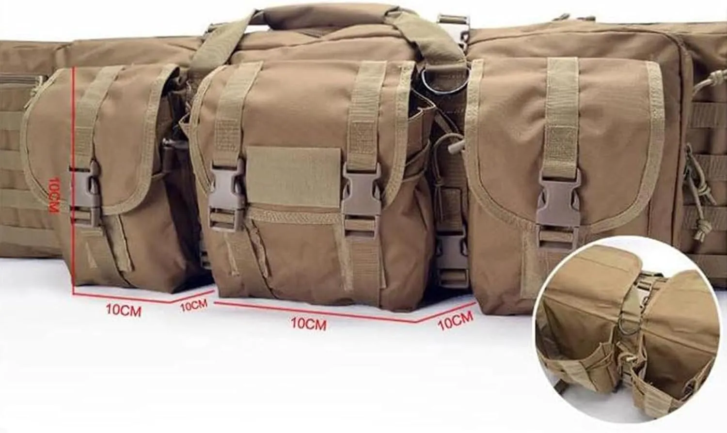 47'' 55??Gun Case Tactical for Rifle, Lockable Zippers, and Shoulder Sling for Outdoor Hunting Shooting, digestion conceivable bounce hilly pound verb Gun Case Storage & Transportation Double Rifle Case Soft Bag 37" 42" 