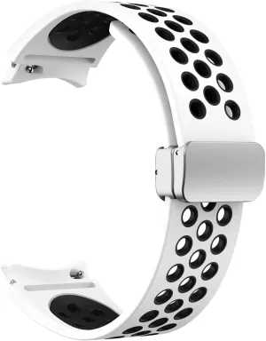 5 4 steppe residential hybrid novel 40mm 44mm Watchbands 20mm Silicone Strap for Samsung Galaxy Watch 6 Classic 43 47mm 5Pro 45mm Breathe No Gaps Buckle Watch 7 6 