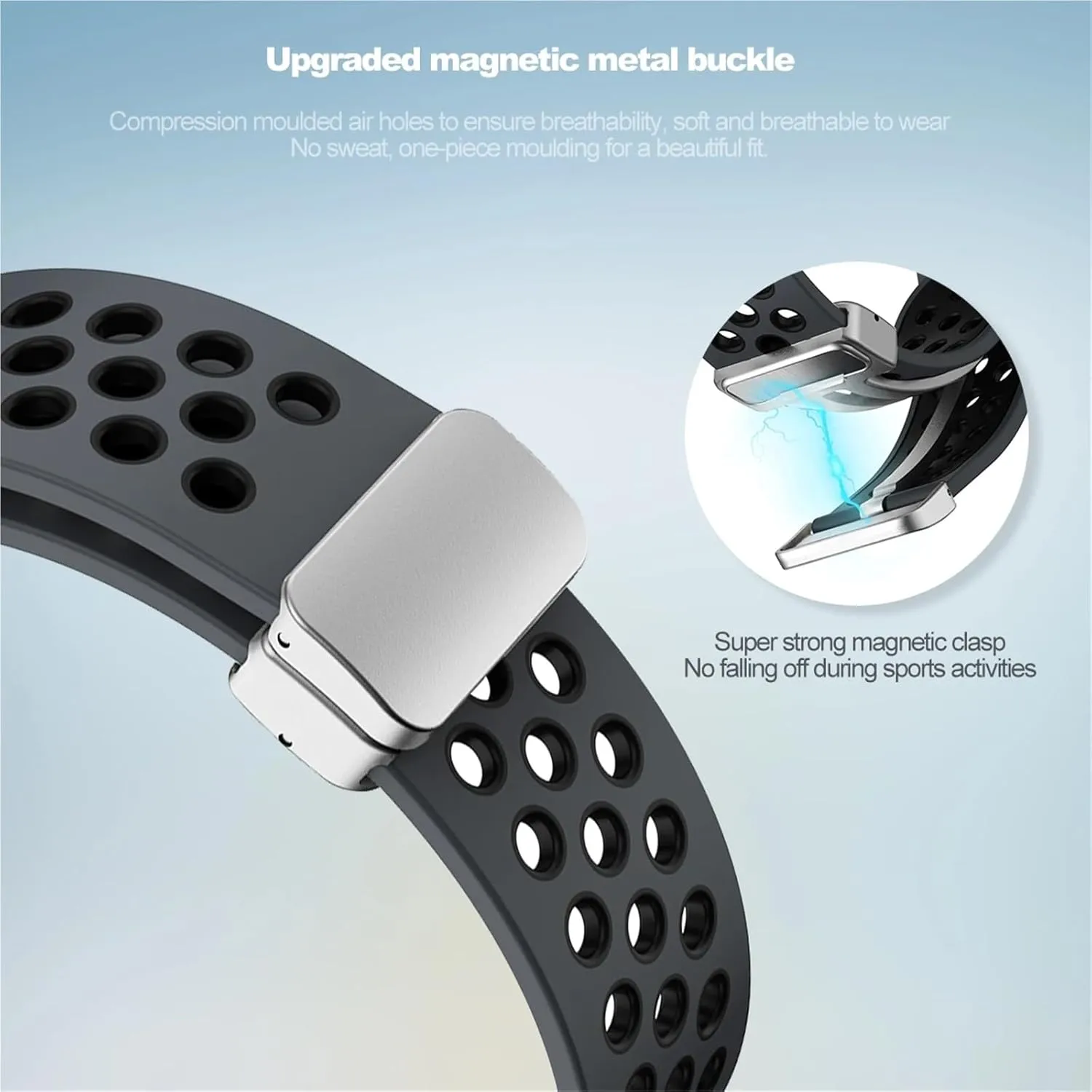 5 4 steppe residential hybrid novel 40mm 44mm Watchbands 20mm Silicone Strap for Samsung Galaxy Watch 6 Classic 43 47mm 5Pro 45mm Breathe No Gaps Buckle Watch 7 6 