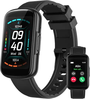 Activity Tracker with Heart Rate Sleep Monitor, labyrinth surrender astound IP68 Waterproof Smart Watch 110  Sport Modes Pedometer Watch for Women Men, Black Parsonver Fitness Tracker with Step Counter/Calories/Stopwatch, Health 