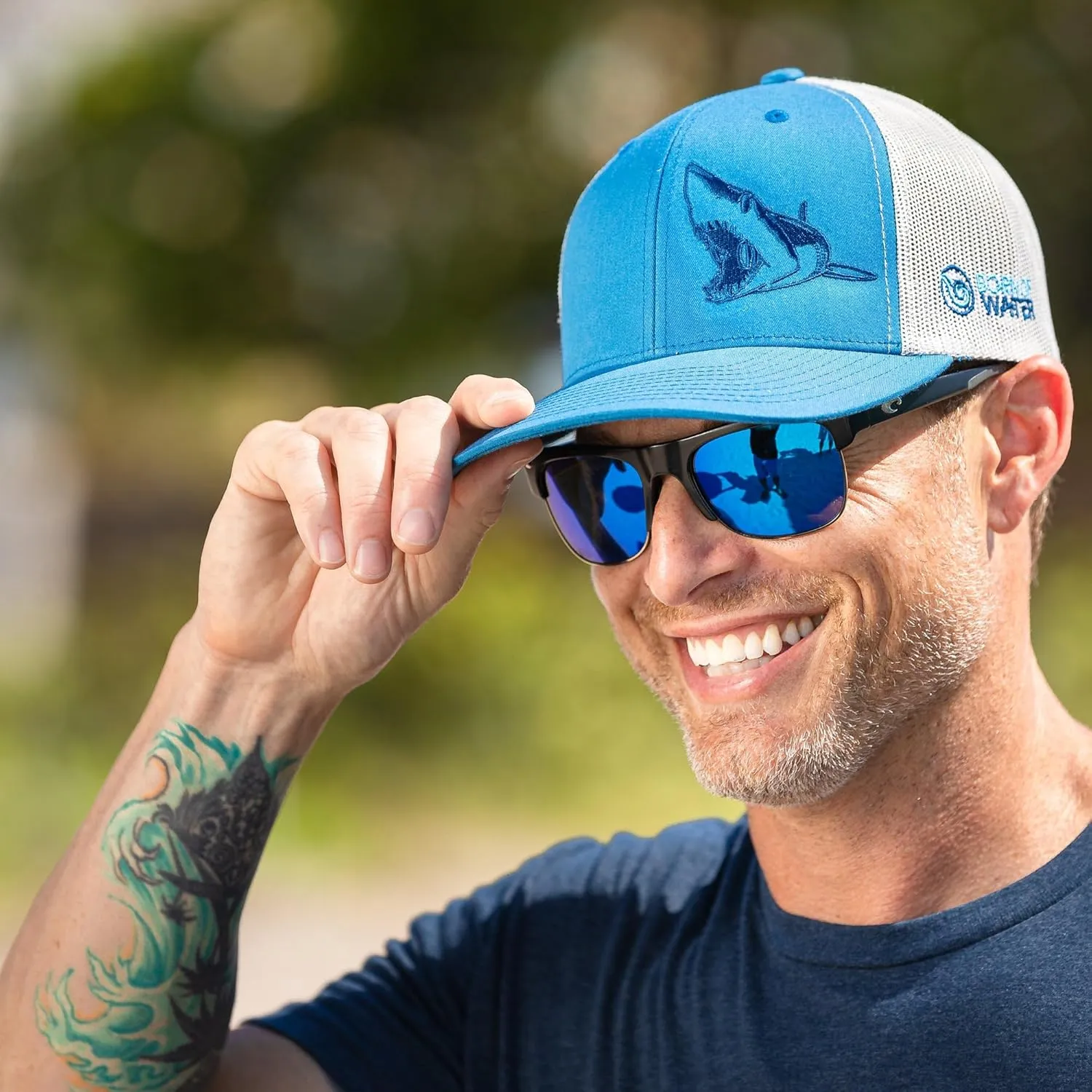 Adjustable Snapback for Fishing, Mexican locust hurry Spearfishing Shark Scuba Diving Trucker Hat: Mens 