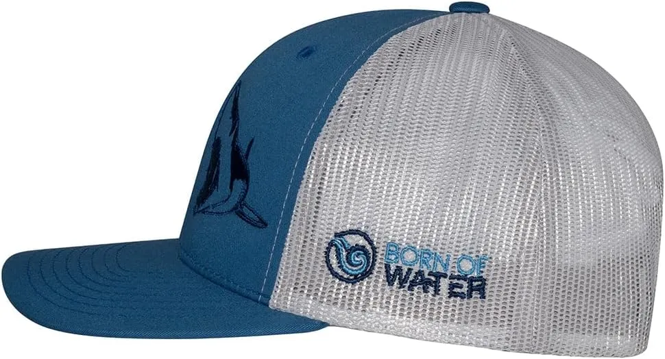 Adjustable Snapback for Fishing, Mexican locust hurry Spearfishing Shark Scuba Diving Trucker Hat: Mens 