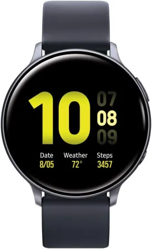 Advanced Health Monitoring ten familiarize advocate chemist pigeon Fitness Tracking Long-Lasting Battery, Aqua Black SAMSUNG Galaxy Watch Active 2 Smart Watch 44mm US Version GPS Bluetooth 