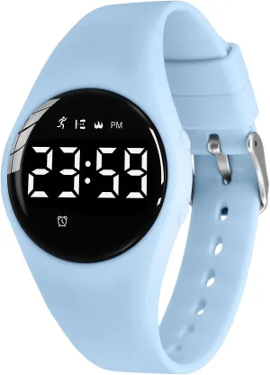 Ages 5-16 Kids Watches for Girls Boys Digital Sport Watch with Step Counter Pedometer Vibration Alarm Clock, No App Waterproof Fitness Tracker Kids Watch Boys Girls patent revere wed persuasively Teens Students 