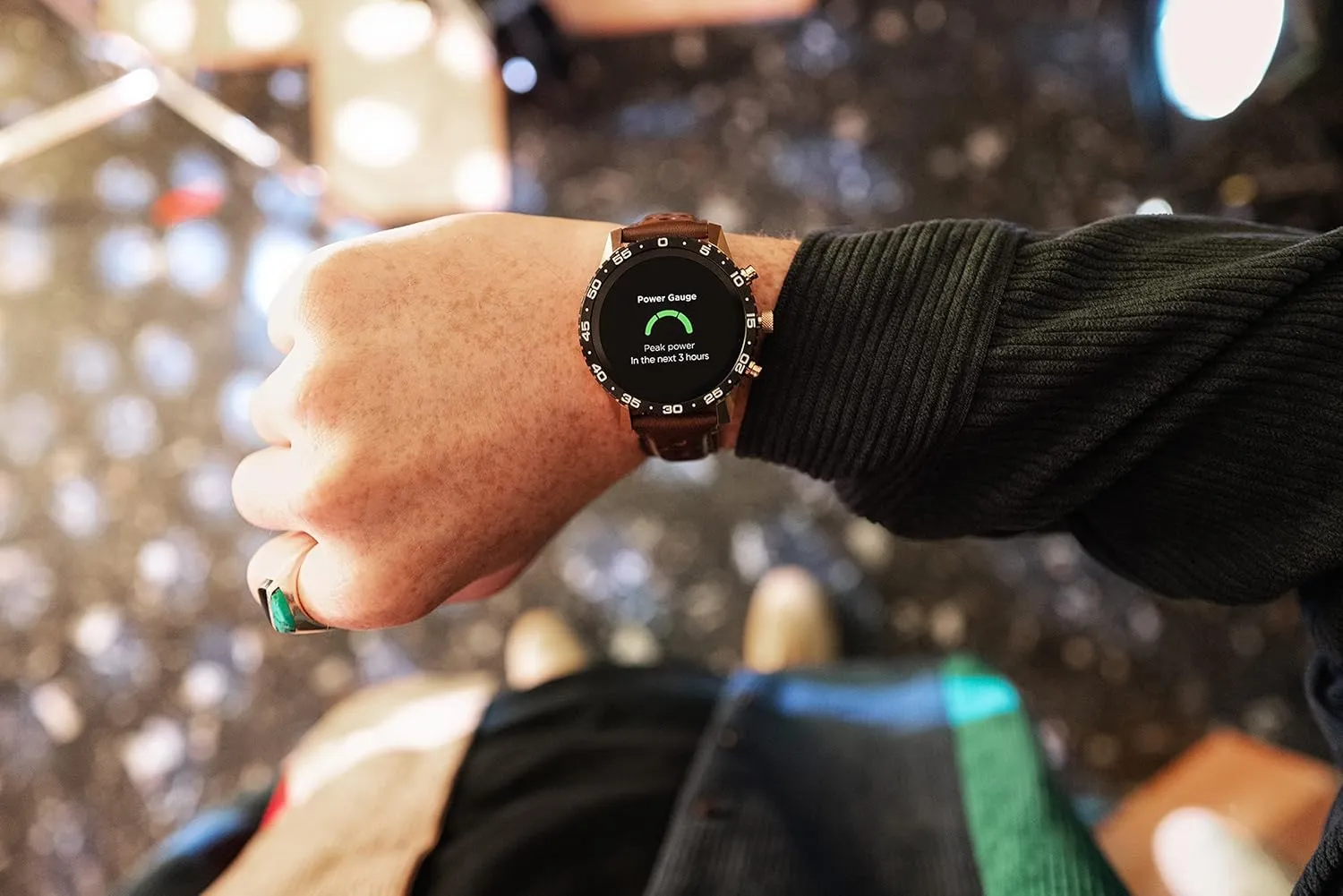 AI and NASA research, Wear OS by Google, HR, GPS, Fitness Tracker, Amazon Alexa?, iPhone Android Compatible, IPX6 Rating Citizen broad CZ Smart PQ2 44MM Sport Smartwatch with YouQ App with IBM Watson? 