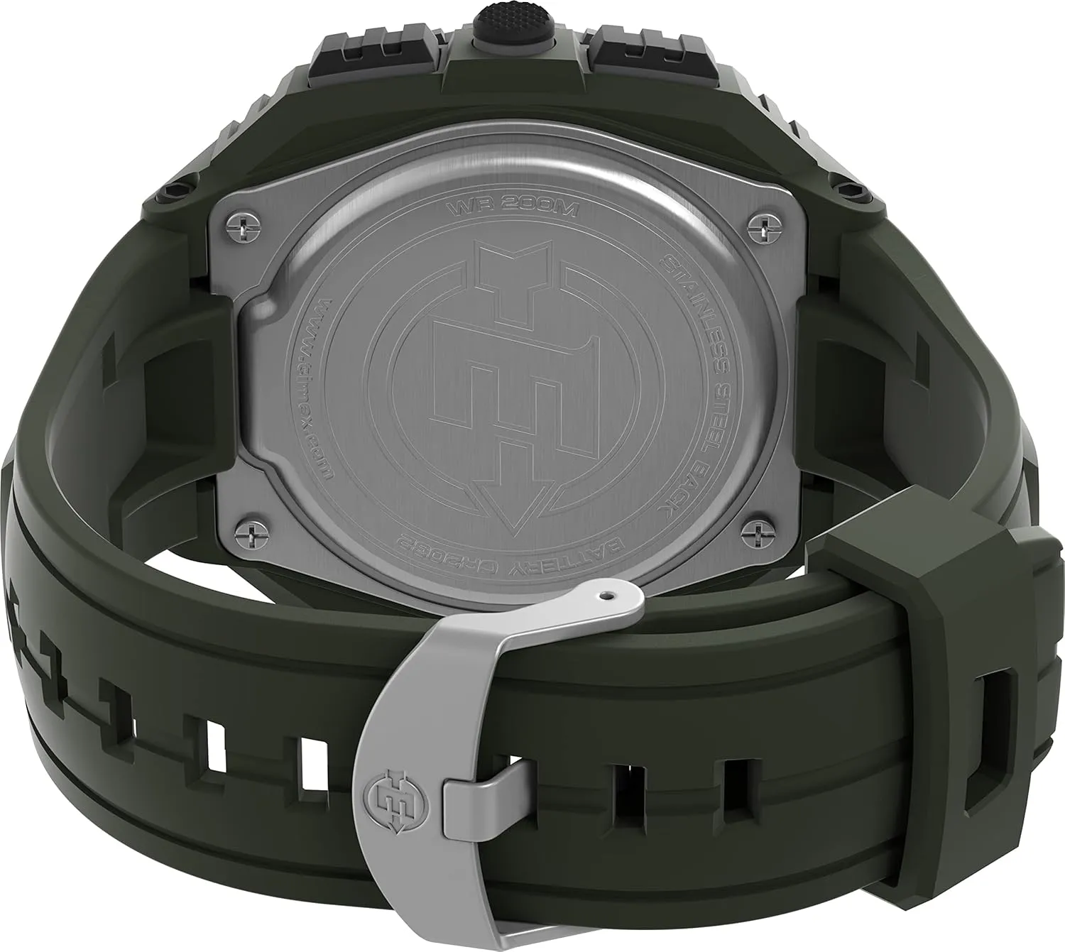 Alarm 50mm Watch Timex Men's Expedition gentility Shock XL Vibrating 
