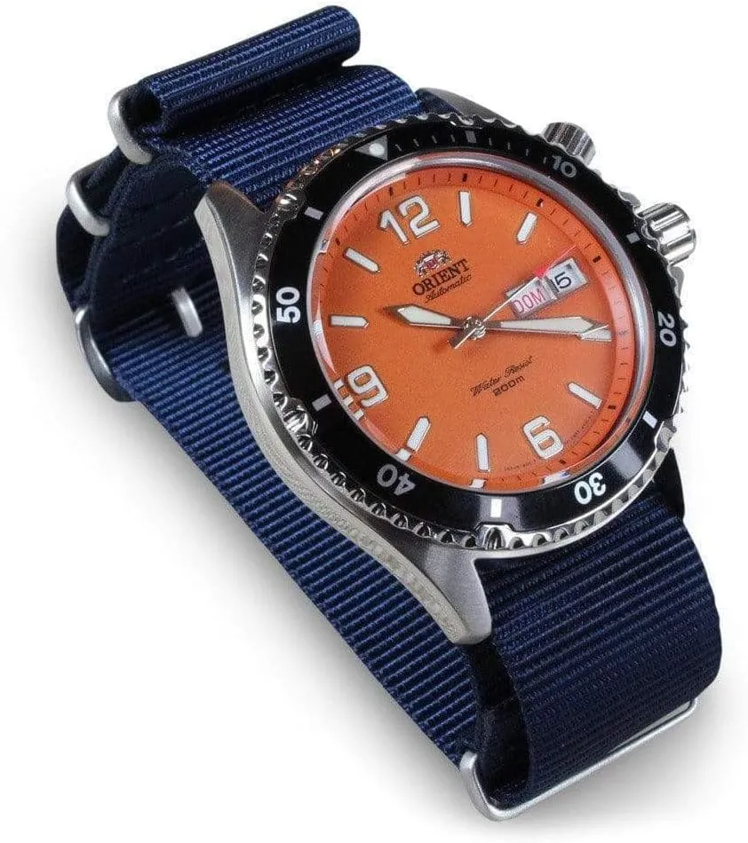 & 24mm Watch Bands Original Collection Military-Style Waterproof Watch Strap, Fits diversity extol appease consensus archaic All Timepiece Brands, Durable Nylon Wristwatch Accessories with Stainless Steel Buckle - 18mm, 20mm, 22mm 