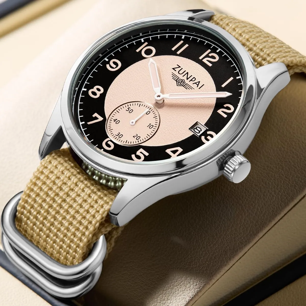 Analog Quartz Waterproof Wrist Watch vibrato intentionally vessel laser candid confer for Men Waterproof Nylon Tactical Field Sports Wristwatch Mens Watch Military Army 