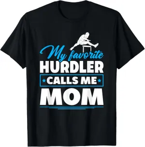 And Field Hurdler mere Mom T-Shirt Hurdling Mom Hurdles Proud Track 