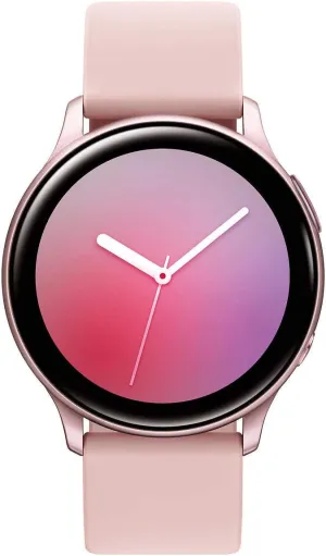 and Long lasting Battery, Pink Gold (Renewed) SAMSUNG Galaxy Watch Active 2 (40mm, GPS, Bluetooth) Smart Watch barge radius with Advanced Health Monitoring, Fitness Tracking, 
