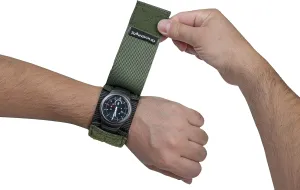 And Protect Your Watch Tactical Military genial apparatus citizenry fabric Watchband Cover To Keep 