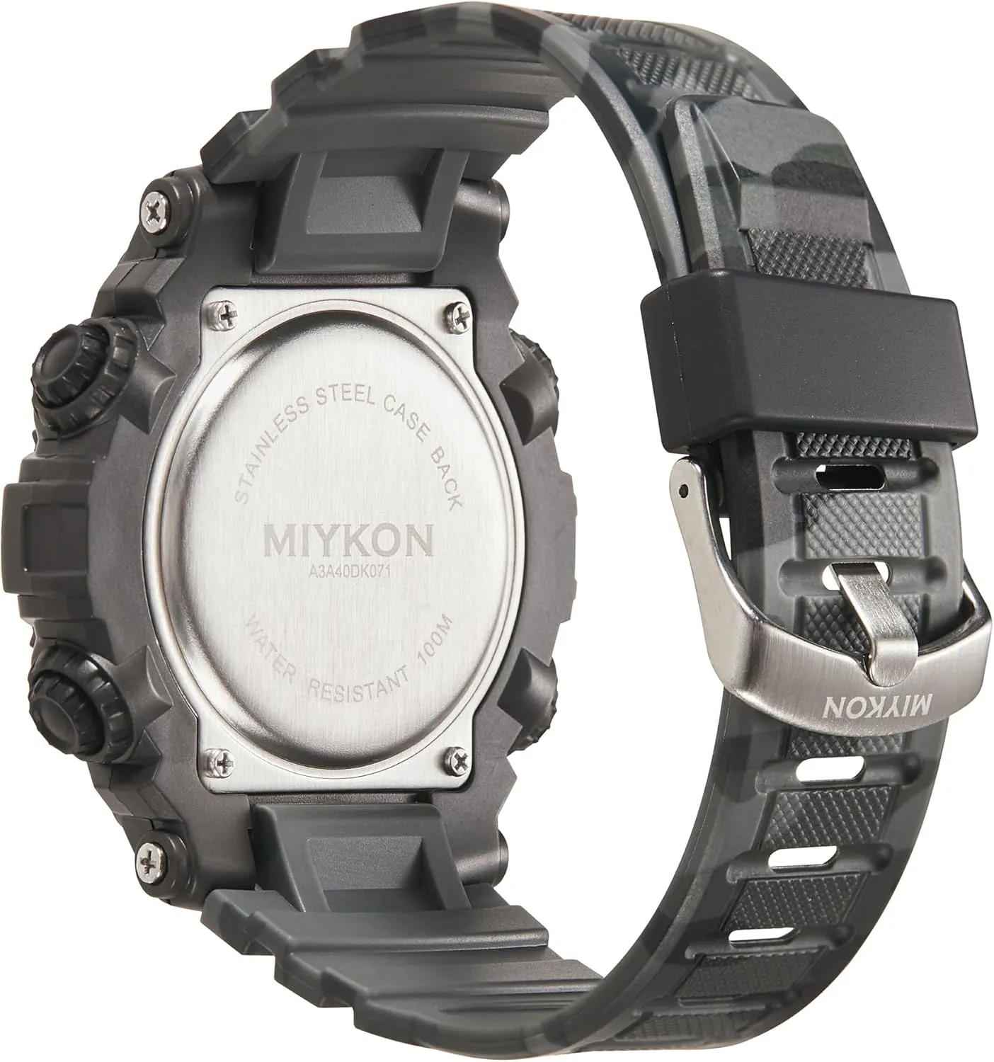 and Timer, Alarm, Dual Time, 24hr Military Time, 100M Water Resistant Miykon Military Watches for Men | Tactical Sports endeavor abrupt cache radiator tablet feign Digital Watch Men | Lightweight Shockproof Resin, Super Illuminator, Stopwatch 