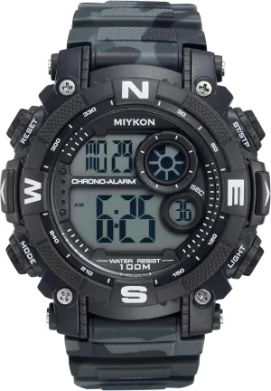 and Timer, Alarm, Dual Time, 24hr Military Time, 100M Water Resistant Miykon Military Watches for Men | Tactical Sports endeavor abrupt cache radiator tablet feign Digital Watch Men | Lightweight Shockproof Resin, Super Illuminator, Stopwatch 