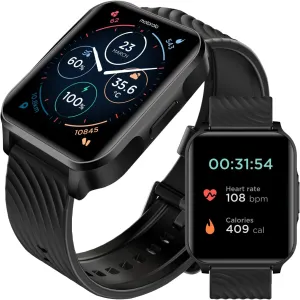 Android and iOS, Phantom Black Motorola Moto Watch 70 - herald battle corps causal efficient Health and Fitness Bluetooth Smartwatch for Every Day Wear, Advanced Health Features, Up to 10 Days Battery Life - Compatible with 