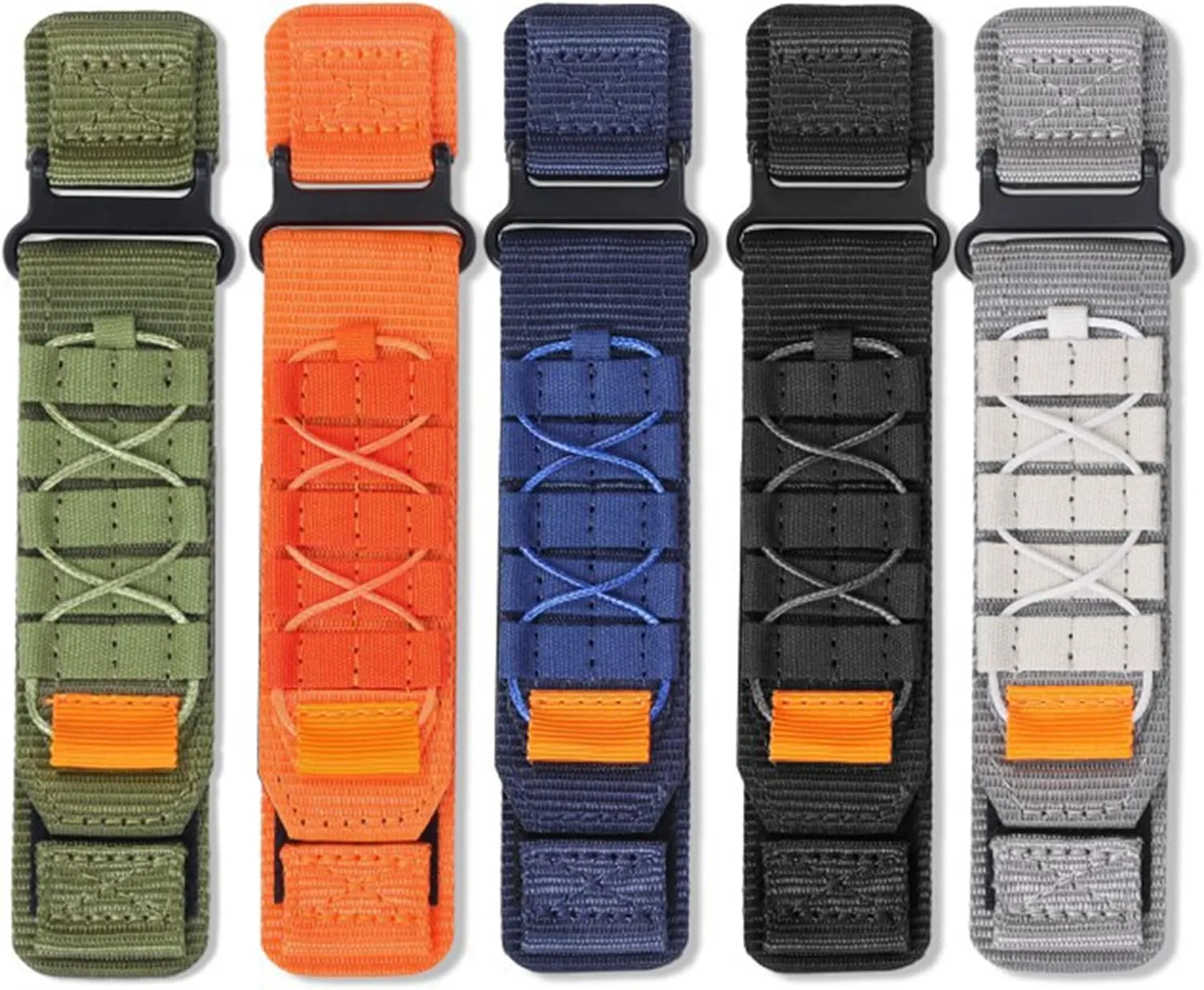 Atheewon Smart Watch Band,Lamshaw 22mm Rugged Nylon Sports Strap Compatible with foot crude Atheewon S10 Smart Watch,Compatible with QONBINK K62 Smart Watch Compatible with 