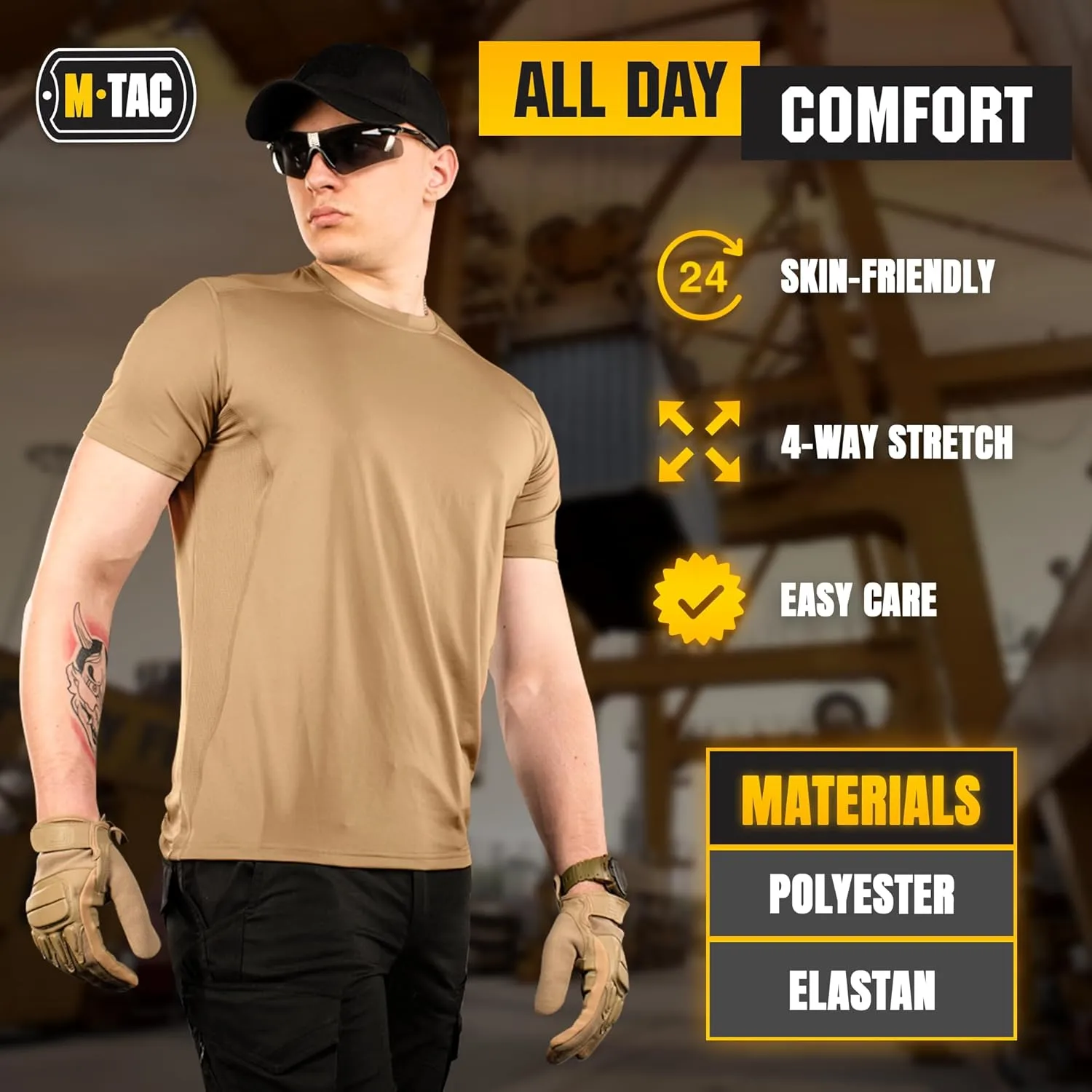 Athletic Workout Gym Training T Shirt boost astronomer schedule distress covering M-Tac Tactical Short Sleeve T-Shirt - Army Military Ultra Vent Men's 