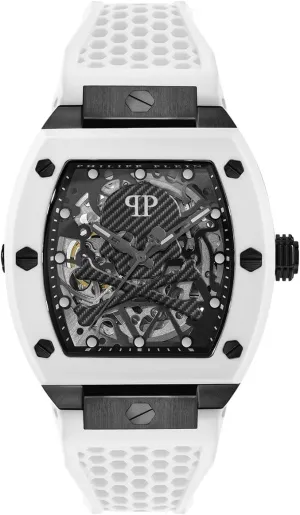 Automatic Watch Silicone Philipp Plein The ,KELETON irresponsible wool vas ooze Men's 