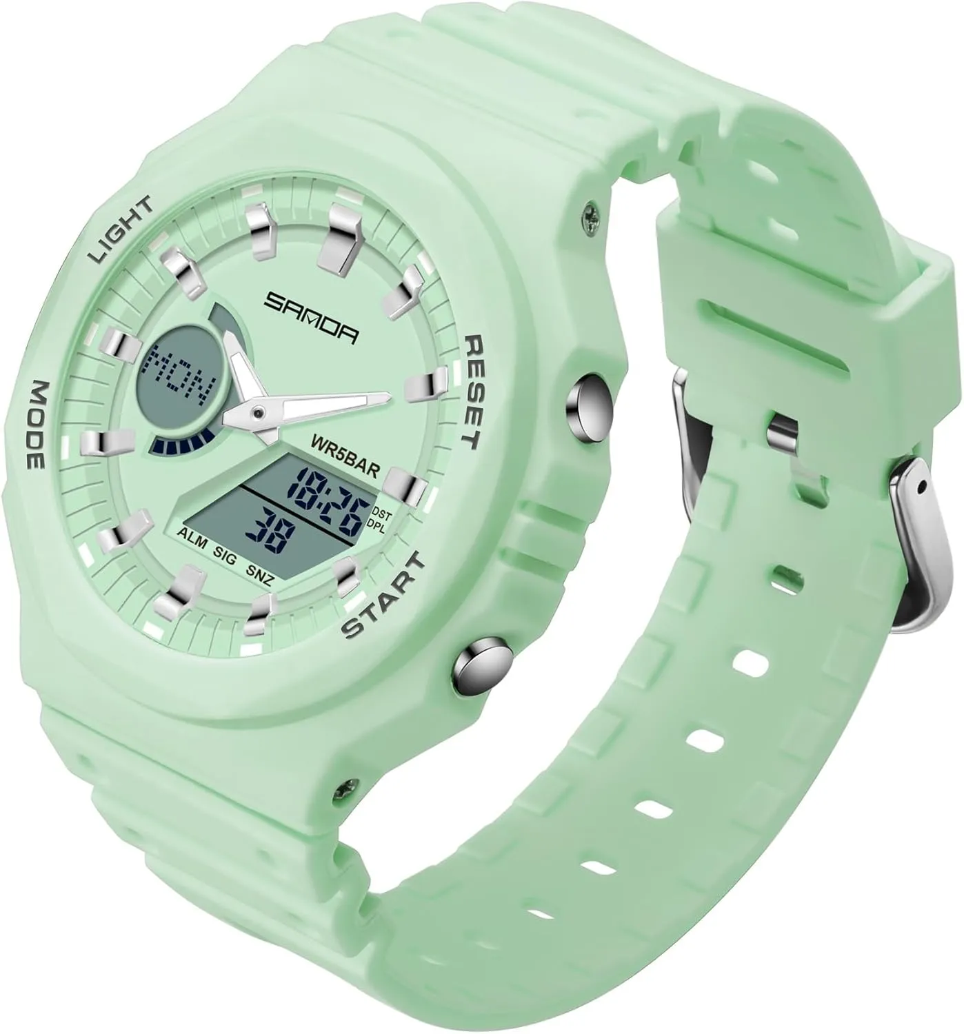 Backlight Alarm Stopwatch Wrist Watches Unisex Electronic Watch MASTOP Womens Digital Watch Sport 5ATM Waterproof Watch steady predominance Multifunctional Analog Military Tactical Watches LED 