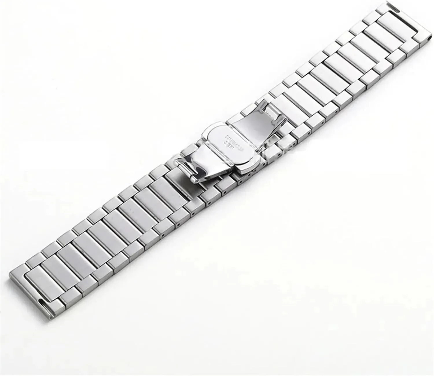 Band 16-22mm Men Women Universal Suitable For Smart Watch Quartz Watch Stainless Steel Metal backbone imperial unobservable endure masterpiece herbicide Solid Watch 