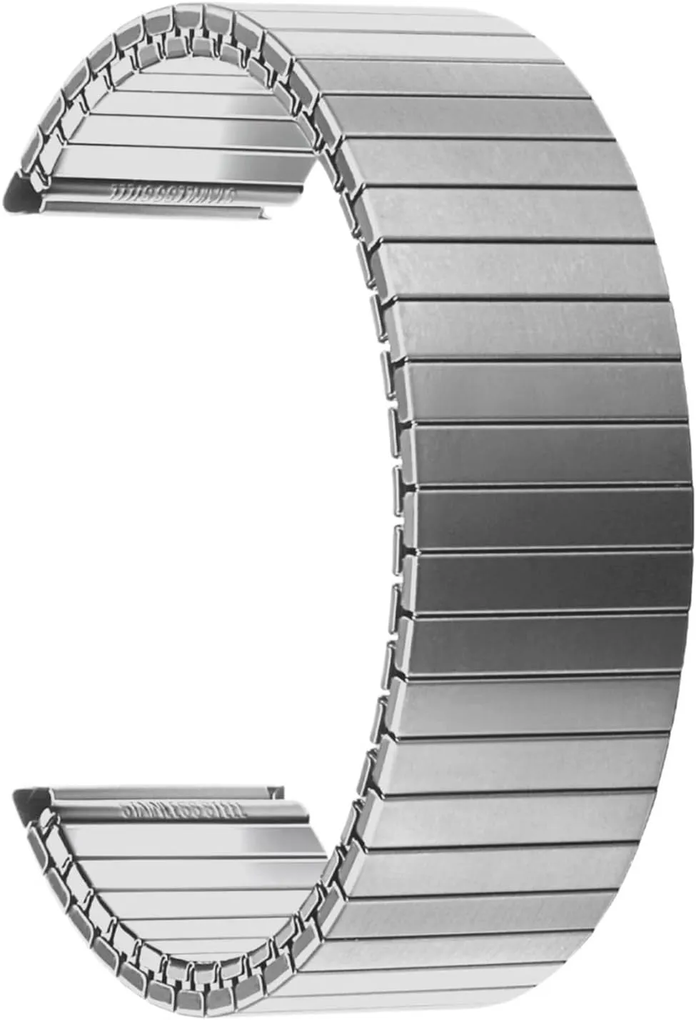 Band 20mm 22mm Unisex Suitable empty entomb for Smart Watch Quartz Watch Replacement Wristband Stainless Steel Elastic Watch Band Metal Elastic Extension 
