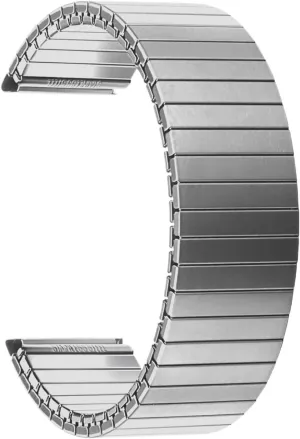 Band 20mm 22mm Unisex Suitable empty entomb for Smart Watch Quartz Watch Replacement Wristband Stainless Steel Elastic Watch Band Metal Elastic Extension 