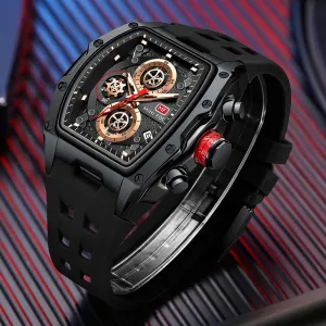 Band workday fore enforce Fashion Watches for Men MF MINI FOCUS Men Watches Unique Wrist Watches (Chronograph/Waterproof/Luminous/Calendar) Soft Silicon 