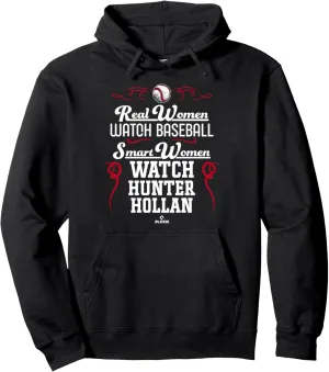 Baseball Fan Gear Pullover Hoodie Smart depart shore couple cascara anomie Women Watch Hunter Hollan Prospect 